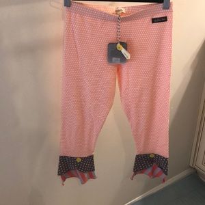 Matilda Jane Ruffle Leggings. NEW WITH TAGS!